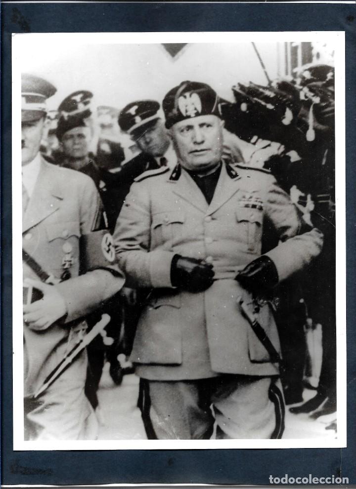 Military Antiques: WWII ITALIAN & GERMAN DICTATORS BENITO MUSSOLINI & ADOLF HITLER MUNICH 1940