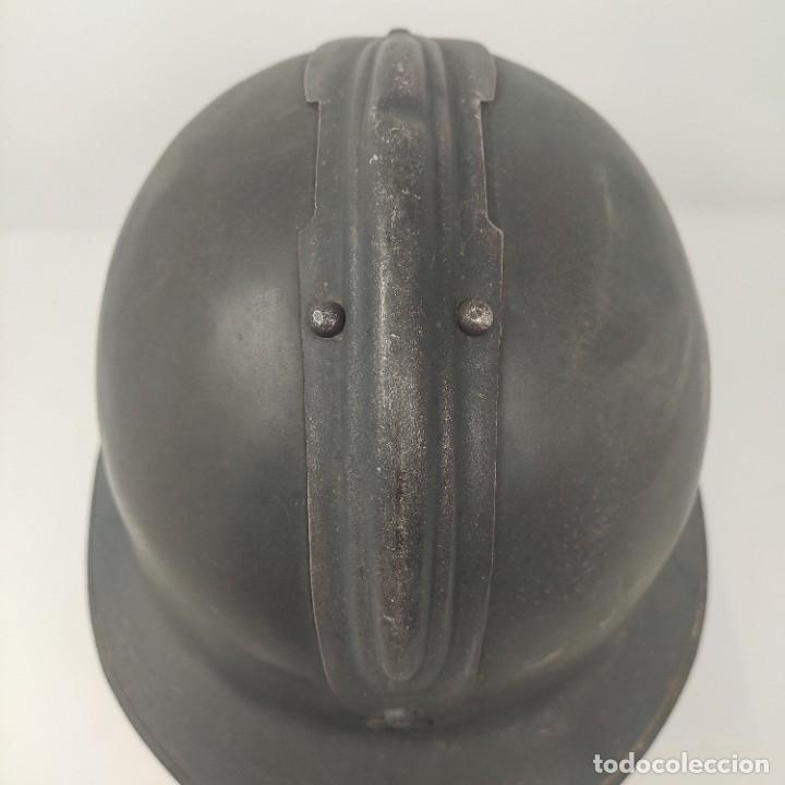 Militaria: Casco de defensa a&eacute;rea luftschutz alem&aacute;n - Foto 4
