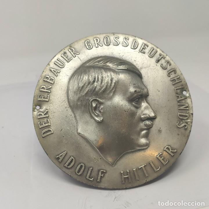 Militaria: Placa de hitler - Foto 1