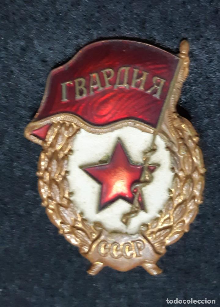 Militaria: INSIGNIA GUARDIA EJ&Eacute;RCITO URSS - Foto 3