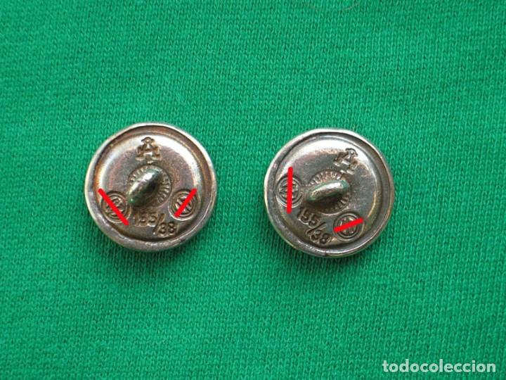 Militaria: 8 NICE XX SKULL BUTTONS - Foto 2