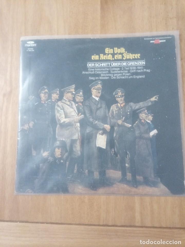 Militaria: Vinilo alem&aacute;n de hitler - Foto 1