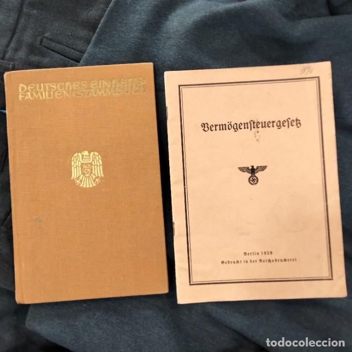 Militaria: Certificado de origen ario - Foto 1