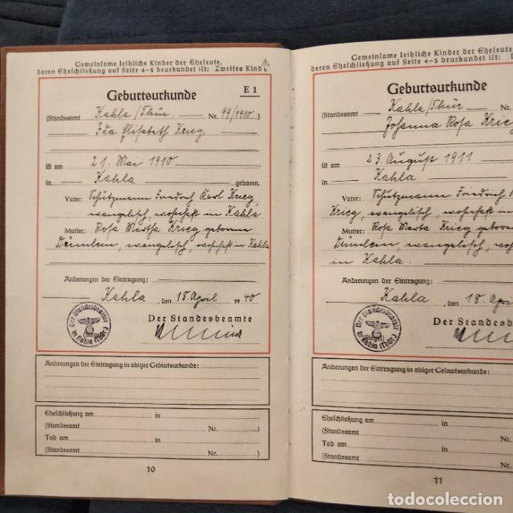Militaria: Certificado de origen ario - Foto 3