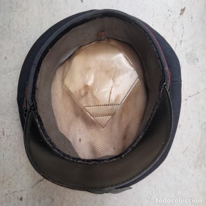 Militaria: Gorra de plato de aviaci&oacute;n - Foto 3