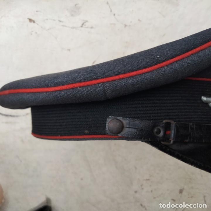 Militaria: Gorra de plato de aviaci&oacute;n - Foto 4