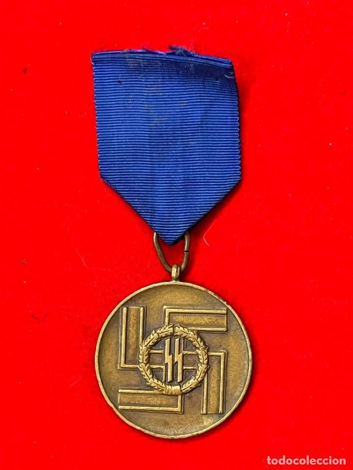 Militaria: Medalla de servicio SS 8 a&ntilde;os - Foto 2