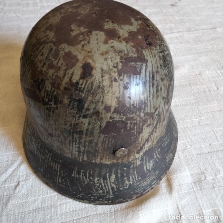 Militaria: Casco alem&aacute;n de camuflaje - Foto 3