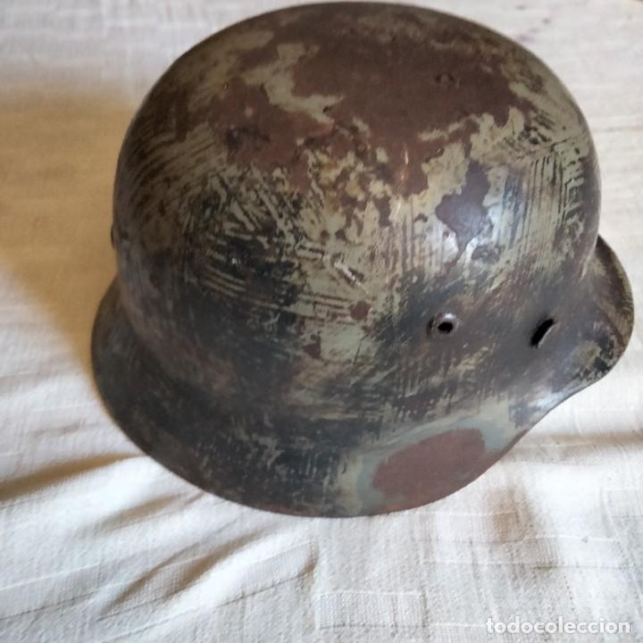 Militaria: Casco alem&aacute;n de camuflaje - Foto 4