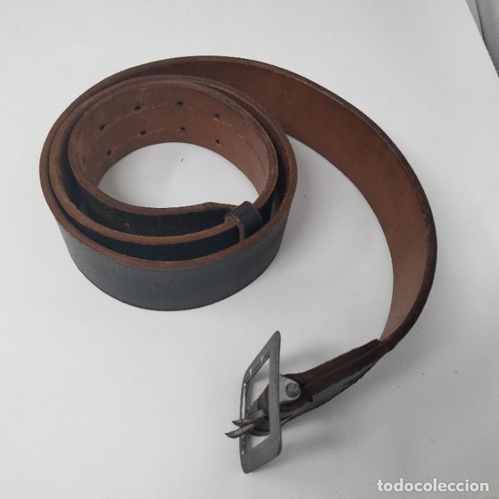 Militaria: Cintur&oacute;n de oficial alem&aacute;n talla extragrande - Foto 1