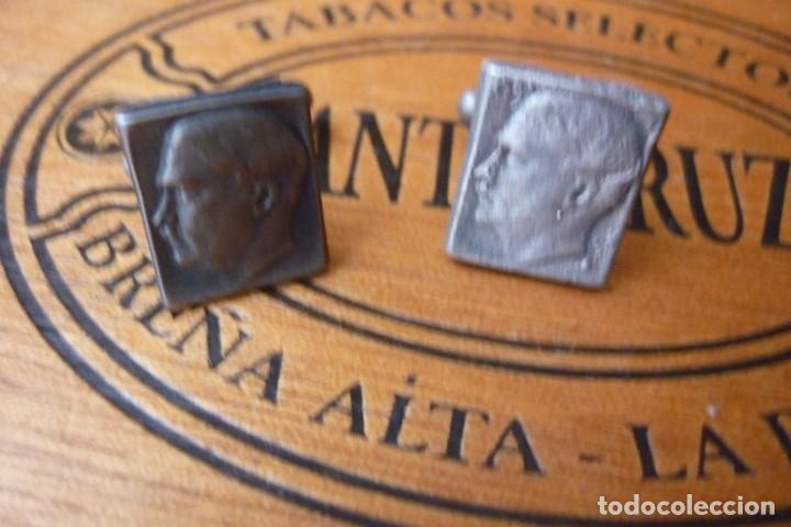 Militaria: Cufflinks german Adolf - Foto 1
