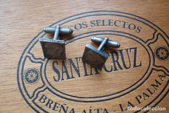 Militaria: Cufflinks german Adolf - Foto 3