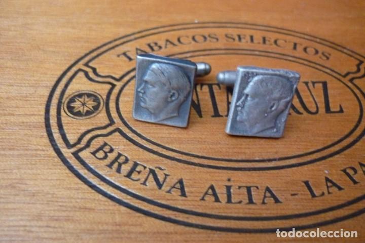 Militaria: Cufflinks german Adolf - Foto 5