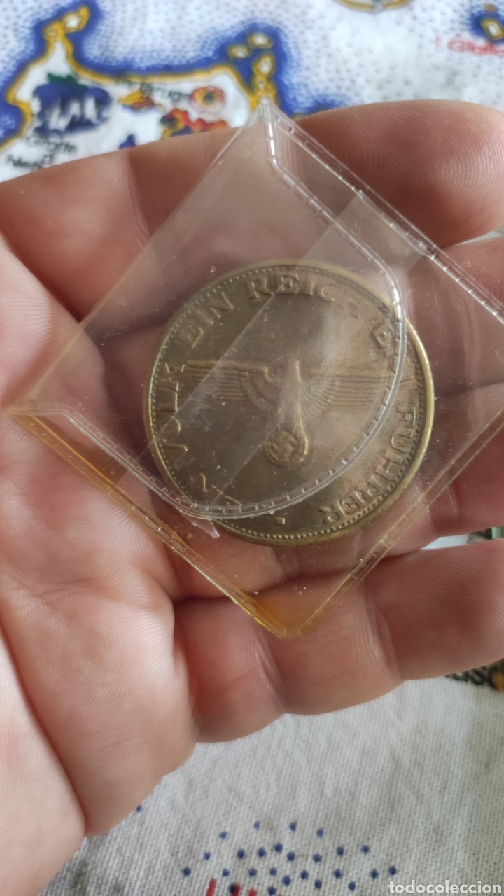 Militaria: Moneda Adolf Hitler - Foto 2