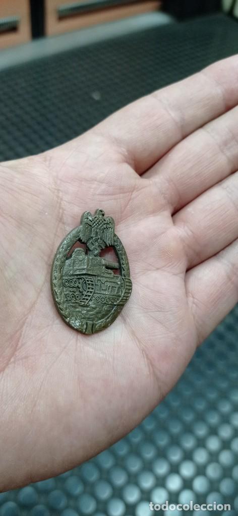 Militaria: Broche de solapa de panzer veterano alem&aacute;n - Foto 1