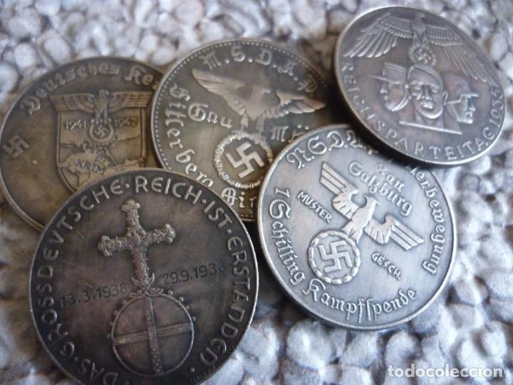 Militaria: 5 x German collectable coins - Foto 4