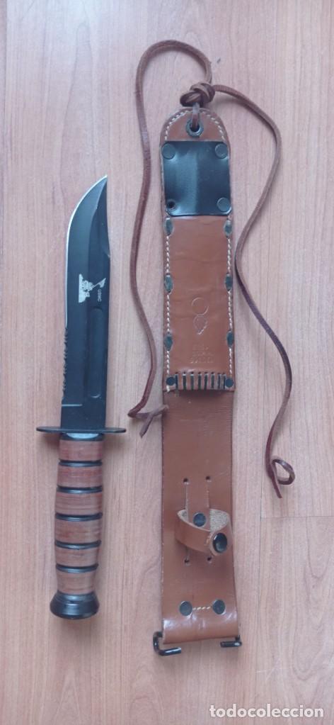 Militaria: Cuchillo kbar repro - Foto 1
