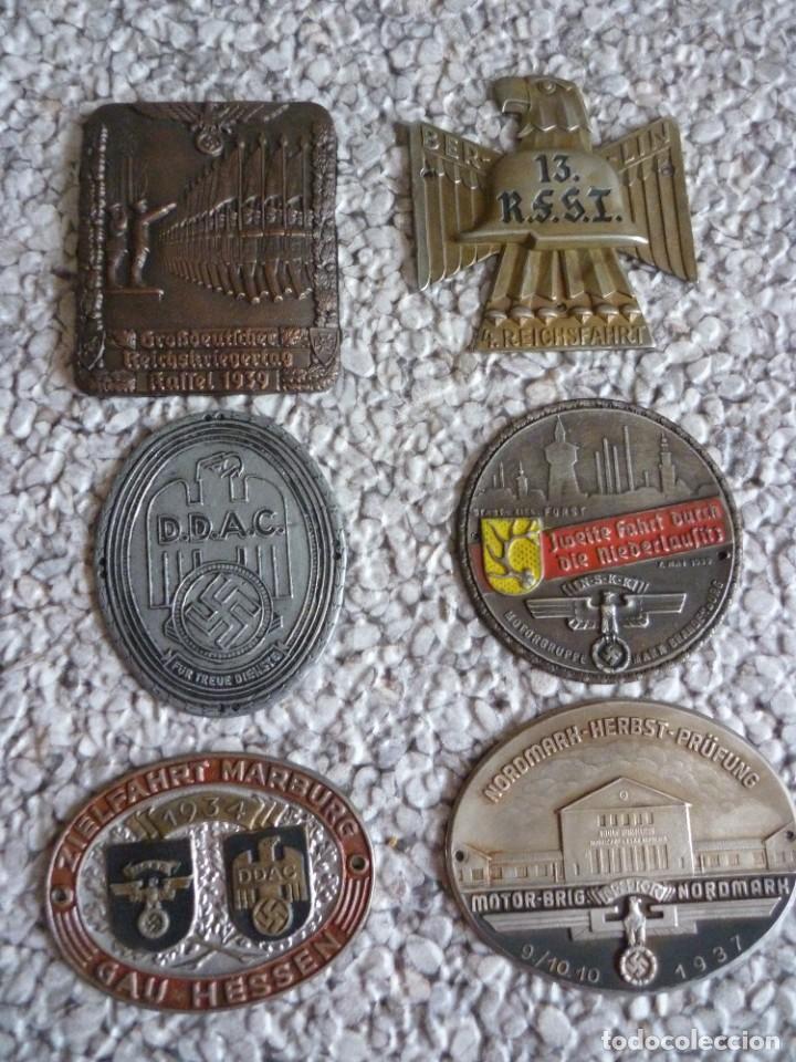 Militaria: 6 German metal plates - Foto 1