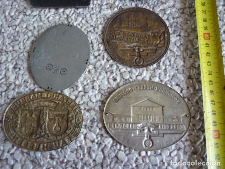 Militaria: 6 German metal plates - Foto 3