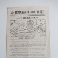 Militaria: SEMANARIO GRÁFICO. II GUERRA MUNDIAL. NUM 98. 21 MAYO 1945 EMBAJADA DE LOS ESTADOS UNIDOS DE AMERICA