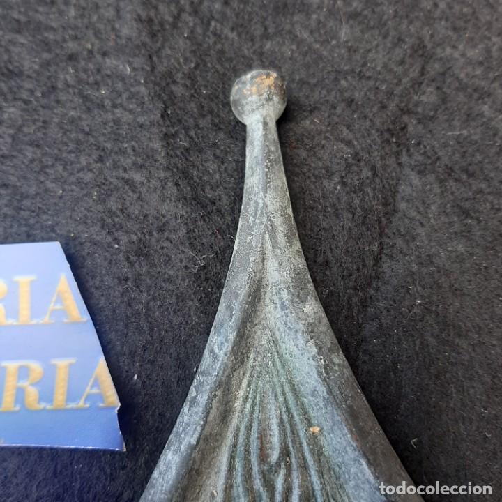 Militaria: Punta de estandarte SS - Foto 3