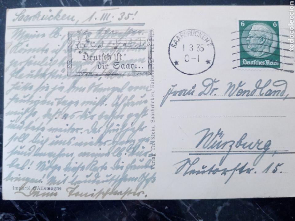 Militaria: Saar postal - Foto 4