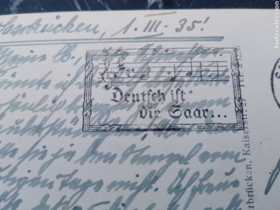 Militaria: Saar postal - Foto 5