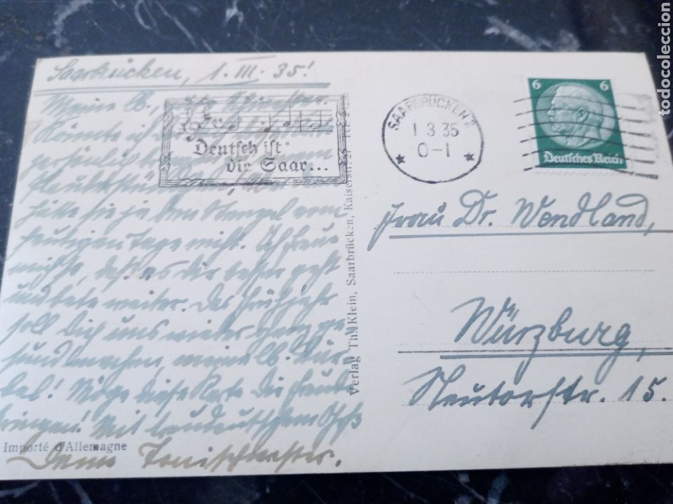 Militaria: Saar postal - Foto 2