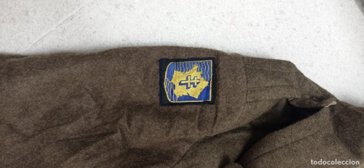 Militaria: Abrigo frances de corte americano talla 50 - Foto 2