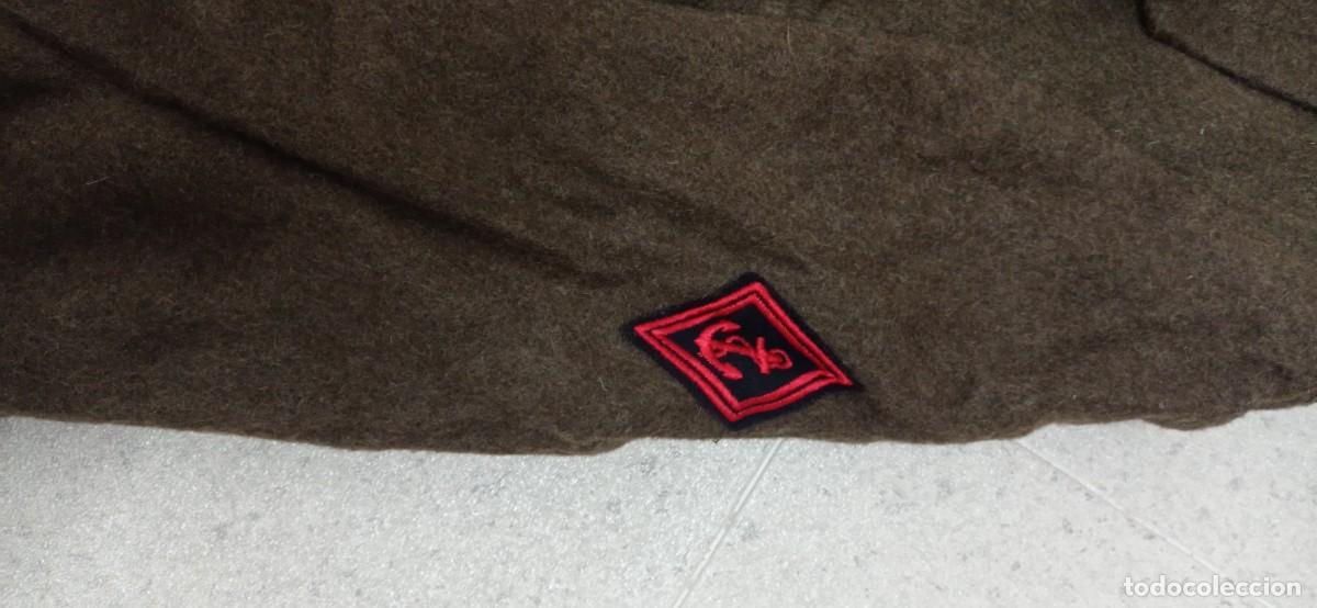 Militaria: Abrigo frances de corte americano talla 50 - Foto 3