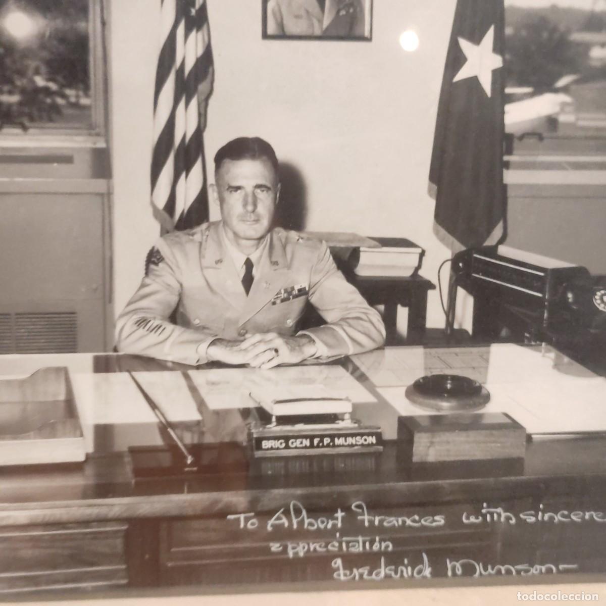 Militaria: Foto dedicada general EEUU - Foto 1