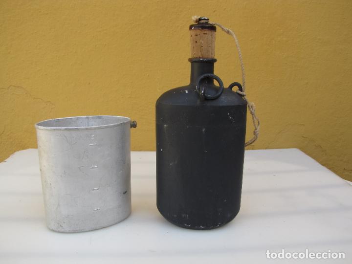 Militaria: 41.- Cantimplora ejercito suizo. Circa MZ 1.940. 2&ordf; G.M - Foto 2