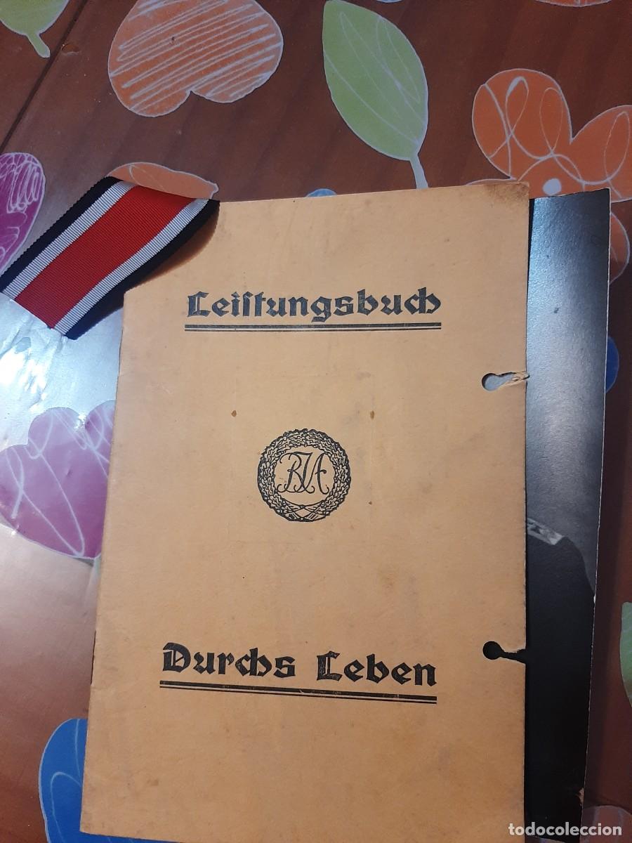 Militaria: LEISTUNGSBUCH ORIGINAL Y COMPLETO. - Foto 1