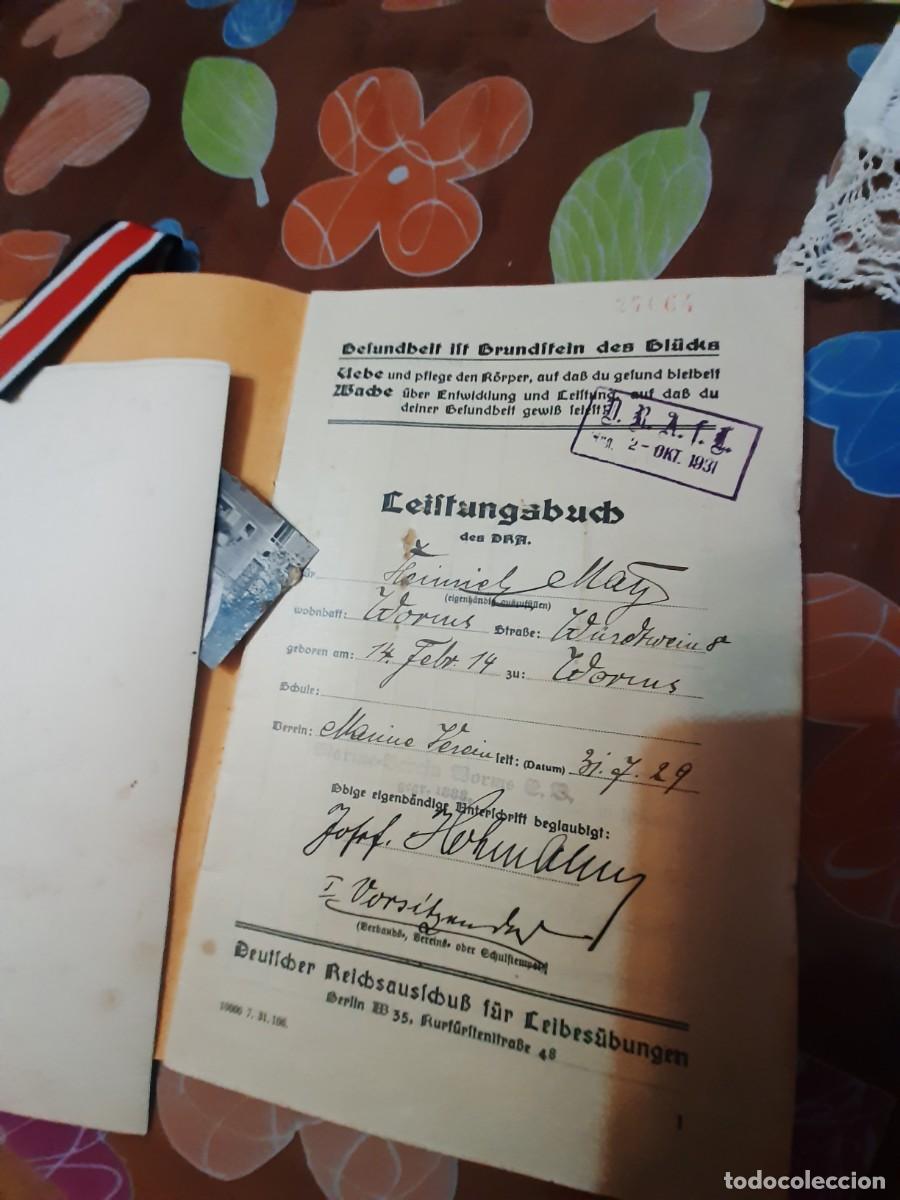 Militaria: LEISTUNGSBUCH ORIGINAL Y COMPLETO. - Foto 3