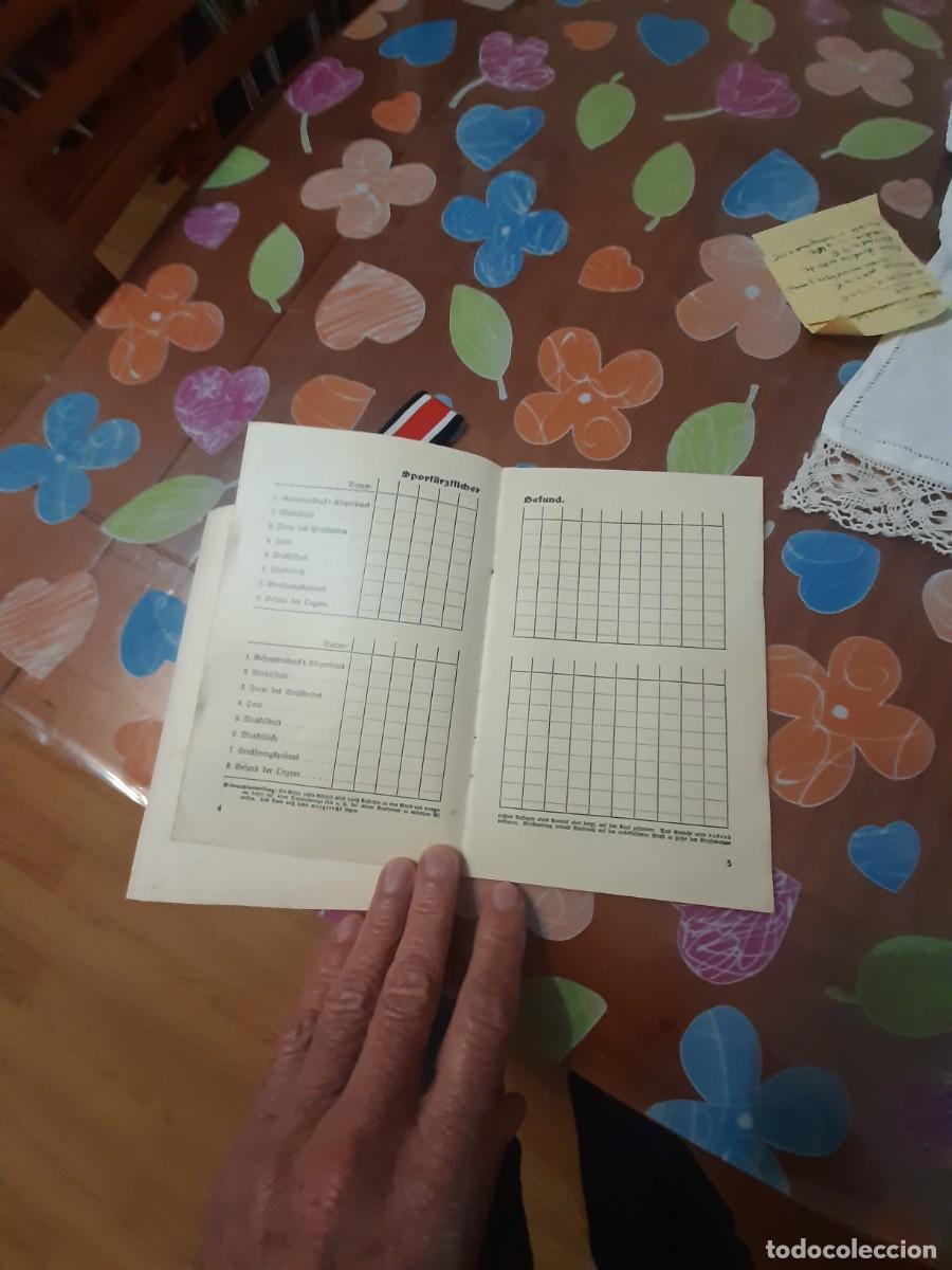 Militaria: LEISTUNGSBUCH ORIGINAL Y COMPLETO. - Foto 4