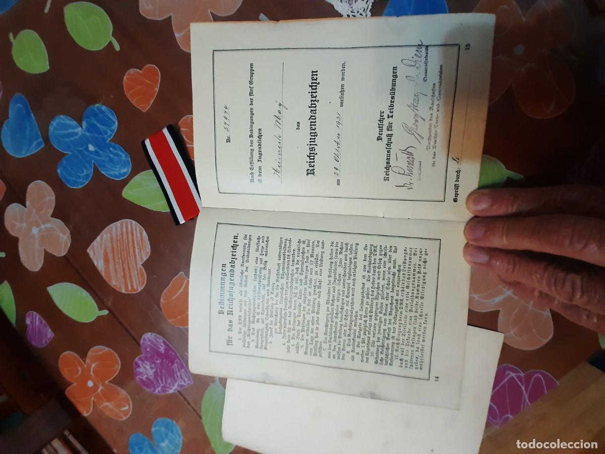 Militaria: LEISTUNGSBUCH ORIGINAL Y COMPLETO. - Foto 6