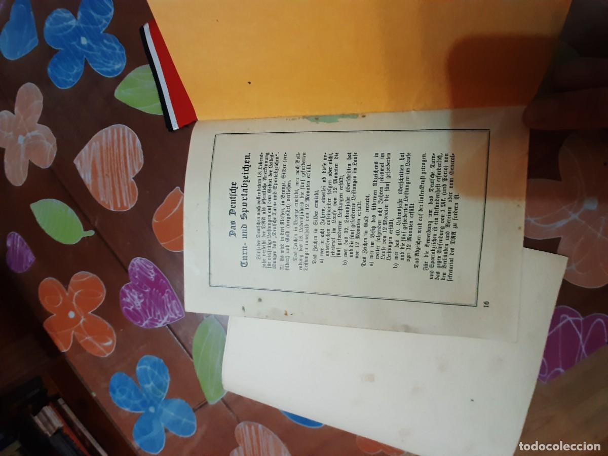 Militaria: LEISTUNGSBUCH ORIGINAL Y COMPLETO. - Foto 7