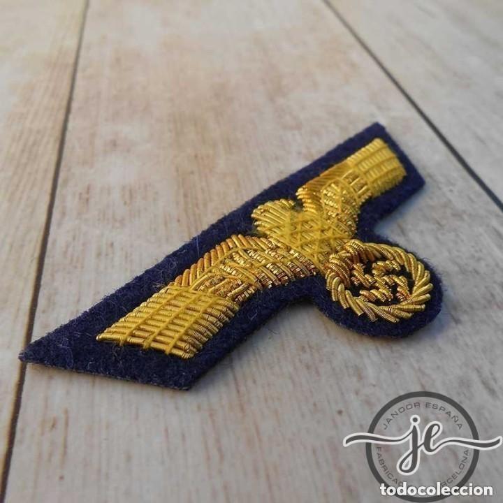 Militaria: &Aacute;guila de gorra para oficiales de la Kriegsmarine