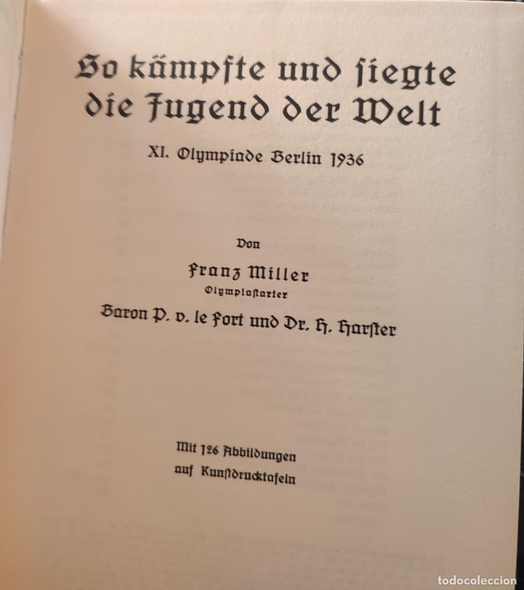Militaria: Lote olimpiadas 1936 - Foto 10