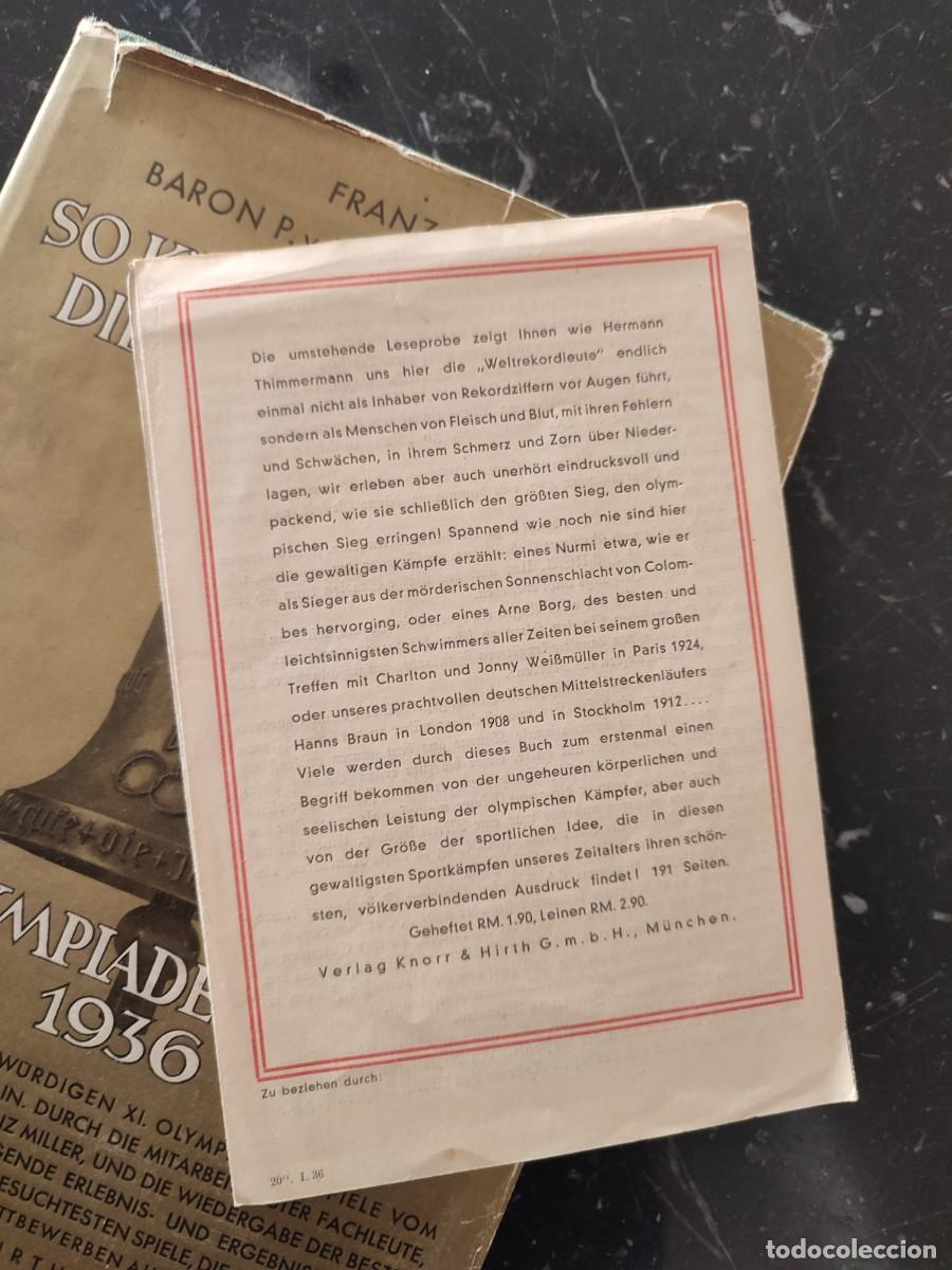 Militaria: Lote olimpiadas 1936 - Foto 15