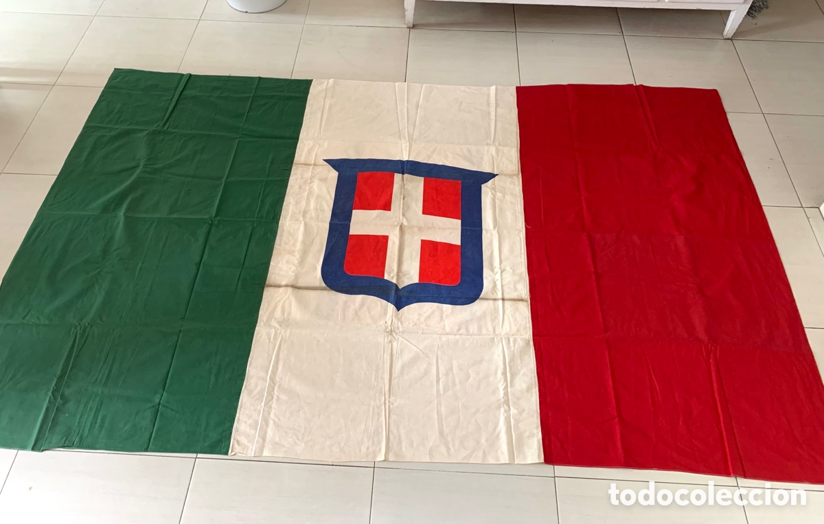 original estandarte,bandera fascista,italia de - Compra venta en  todocoleccion