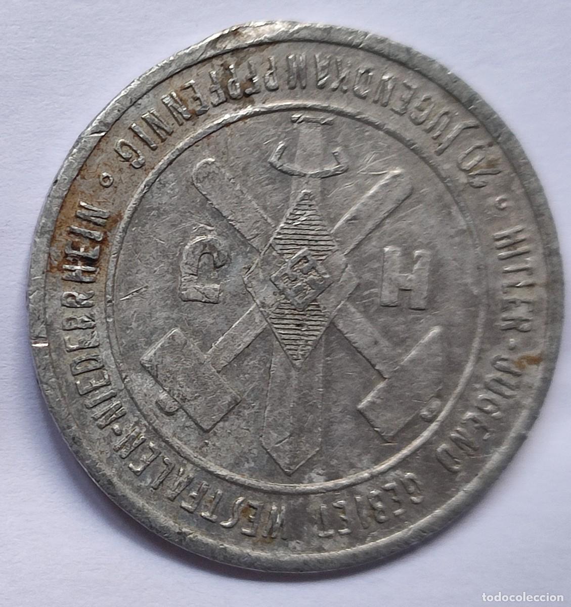 Militaria: Hj moneda aluminio - Foto 1