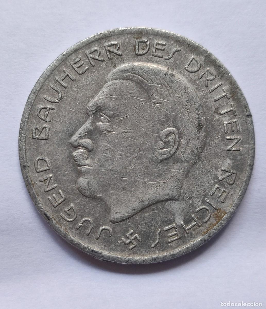 Militaria: Hj moneda aluminio - Foto 2