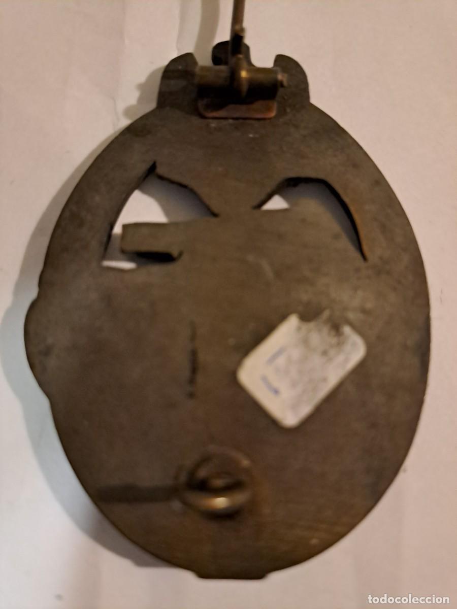 Militaria: Distintivo aleman Panzer bronce - Foto 6