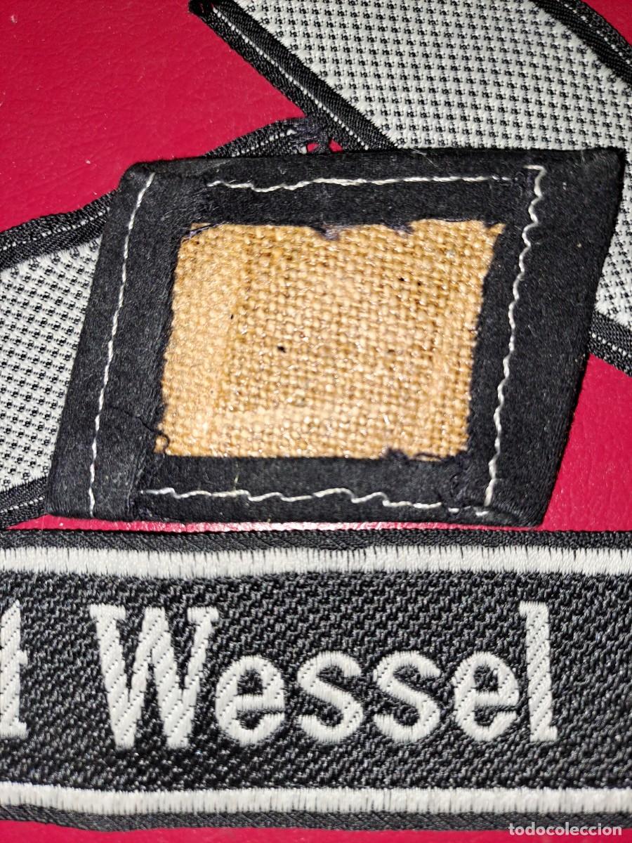 Militaria: Cinta y parche Waffen SS - Foto 5