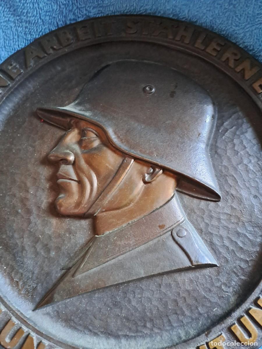 Militaria: Placa bronce militar alemana - Foto 4