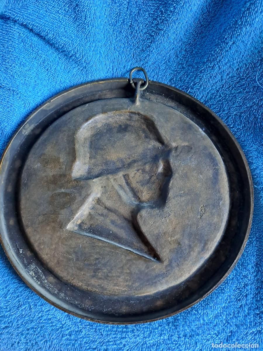 Militaria: Placa bronce militar alemana - Foto 5