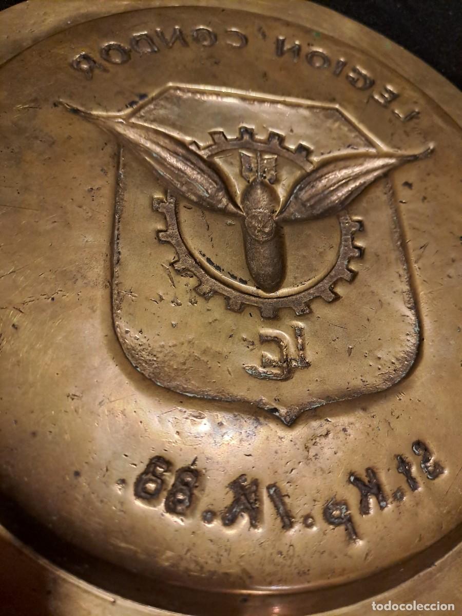 Militaria: Plato bronce Legi&oacute;n Condor - Foto 5