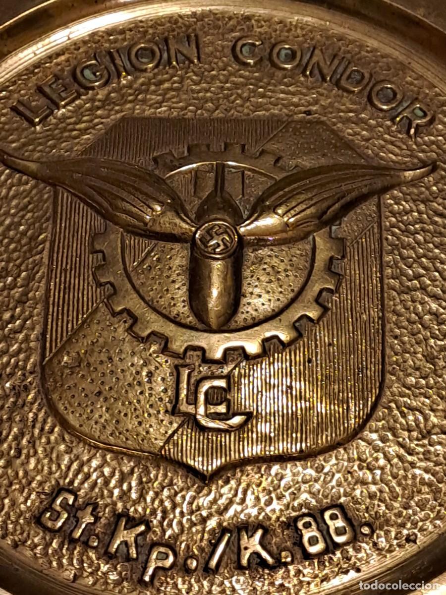 Militaria: Plato bronce Legi&oacute;n Condor - Foto 6