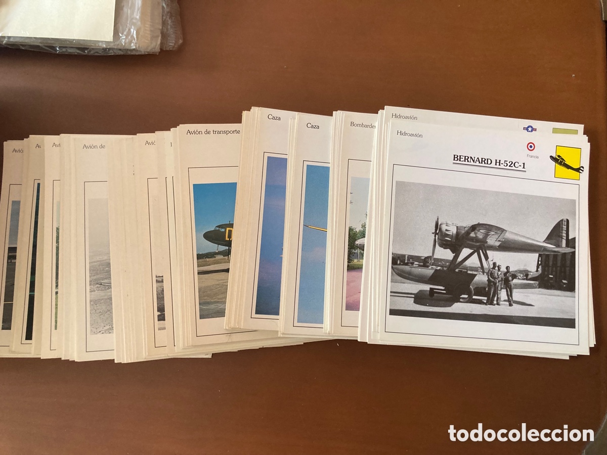Militaria: Fichas aviones de guerra - Foto 4